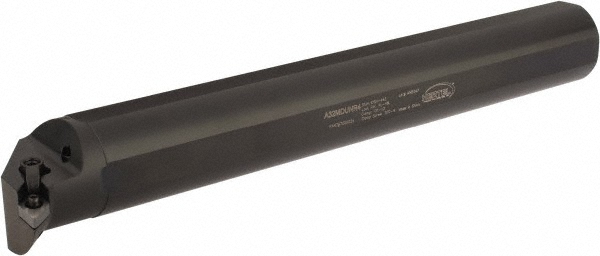 Sandvik Coromant Indexable Boring Bar: A32U-DDUNR4, 2.6732" Min Bore, Right Hand, -3 deg Lead, Steel - 5722497