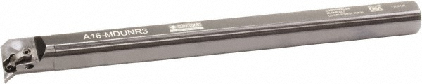 Sandvik Coromant Indexable Boring Bar: A32U-DDUNR4, 2.6732" Min Bore, Right Hand, -3 deg Lead, Steel - 5722497