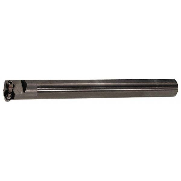 Hertel Indexable Boring Bar: A24MSKNR4 1-1/2", 1.7600" Min Bore, Right Hand, 15 deg Lead, Steel - 7000049
