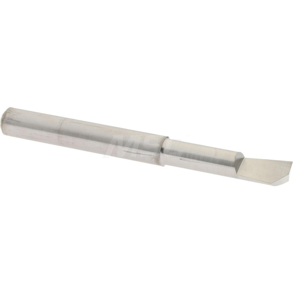 Hertel Indexable Boring Bar: A24MSKNR4 1-1/2", 1.7600" Min Bore, Right Hand, 15 deg Lead, Steel - 7000049