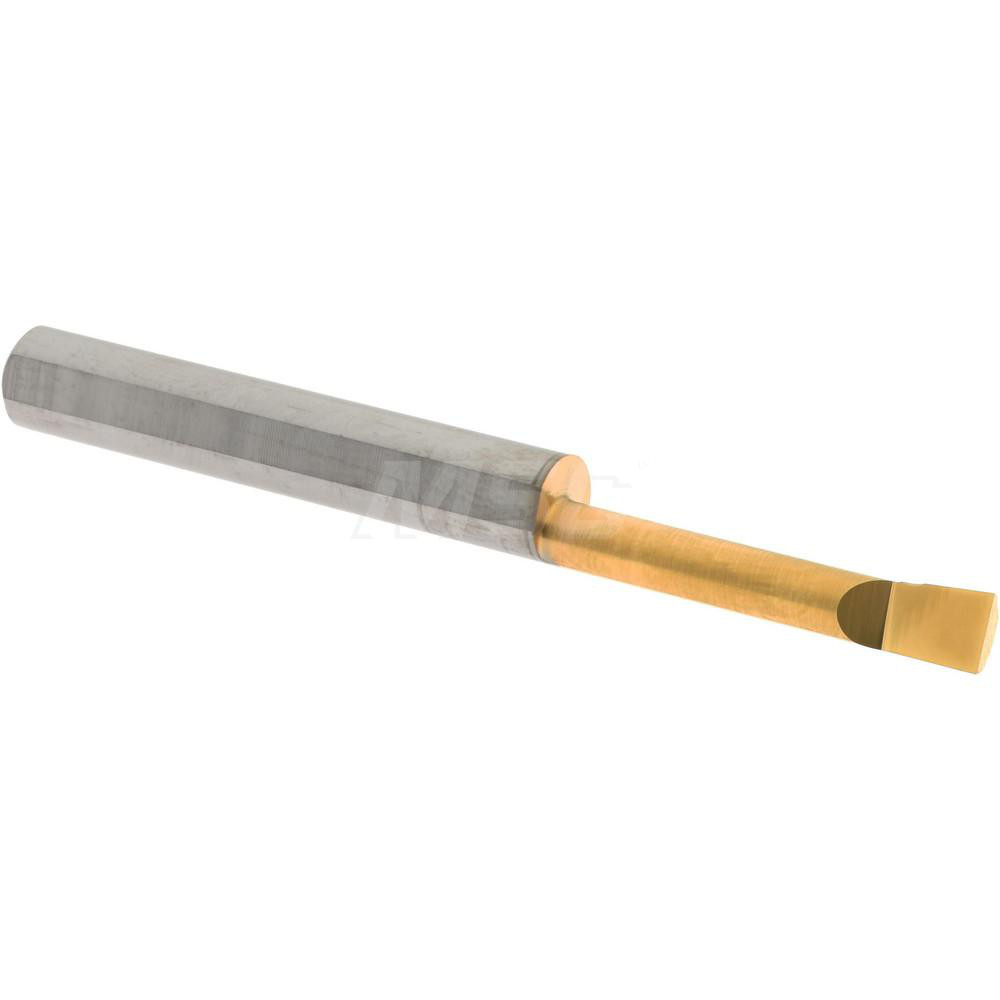 Hertel Indexable Boring Bar: A24MSKNR4 1-1/2", 1.7600" Min Bore, Right Hand, 15 deg Lead, Steel - 7000049
