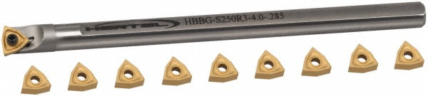 Iscar Indexable Grooving Toolholder: SGAFR 14-1.6, External, Right Hand, 35 mm Max Workpiece Dia - 2300175