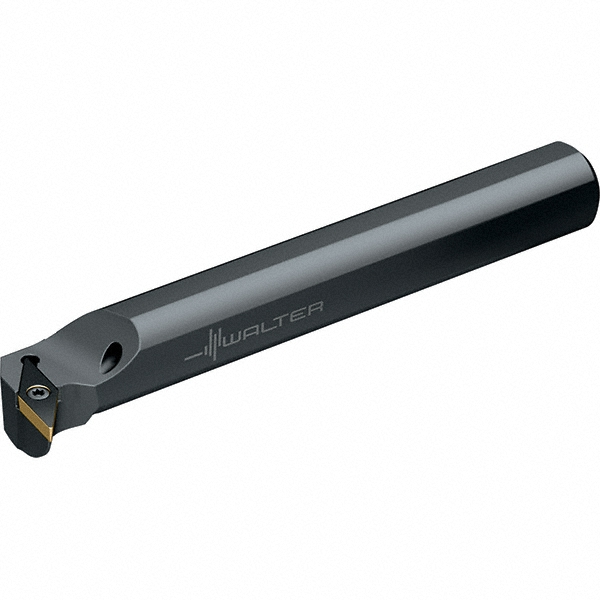 Walter Indexable Boring Bar: A20T-SVUBL3, 1.7050" Min Bore, Left Hand, 93 deg Lead, Steel - 5204740