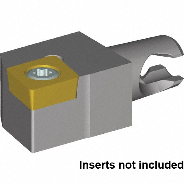 Kennametal Modular Turning & Profiling Head: Size KM12, 15 mm Head Length, Right Hand - 1920413