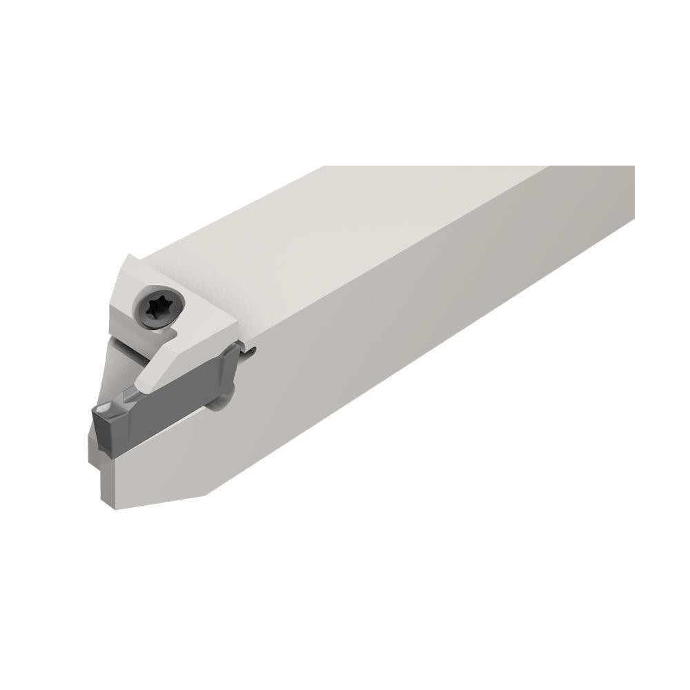 Iscar Indexable Grooving-Cutoff Toolholder: DGTR 16B-1.4D30, 1.4 to 1.4 mm Groove Width, 15 mm Max Depth of Cut, Right Hand - 2301382