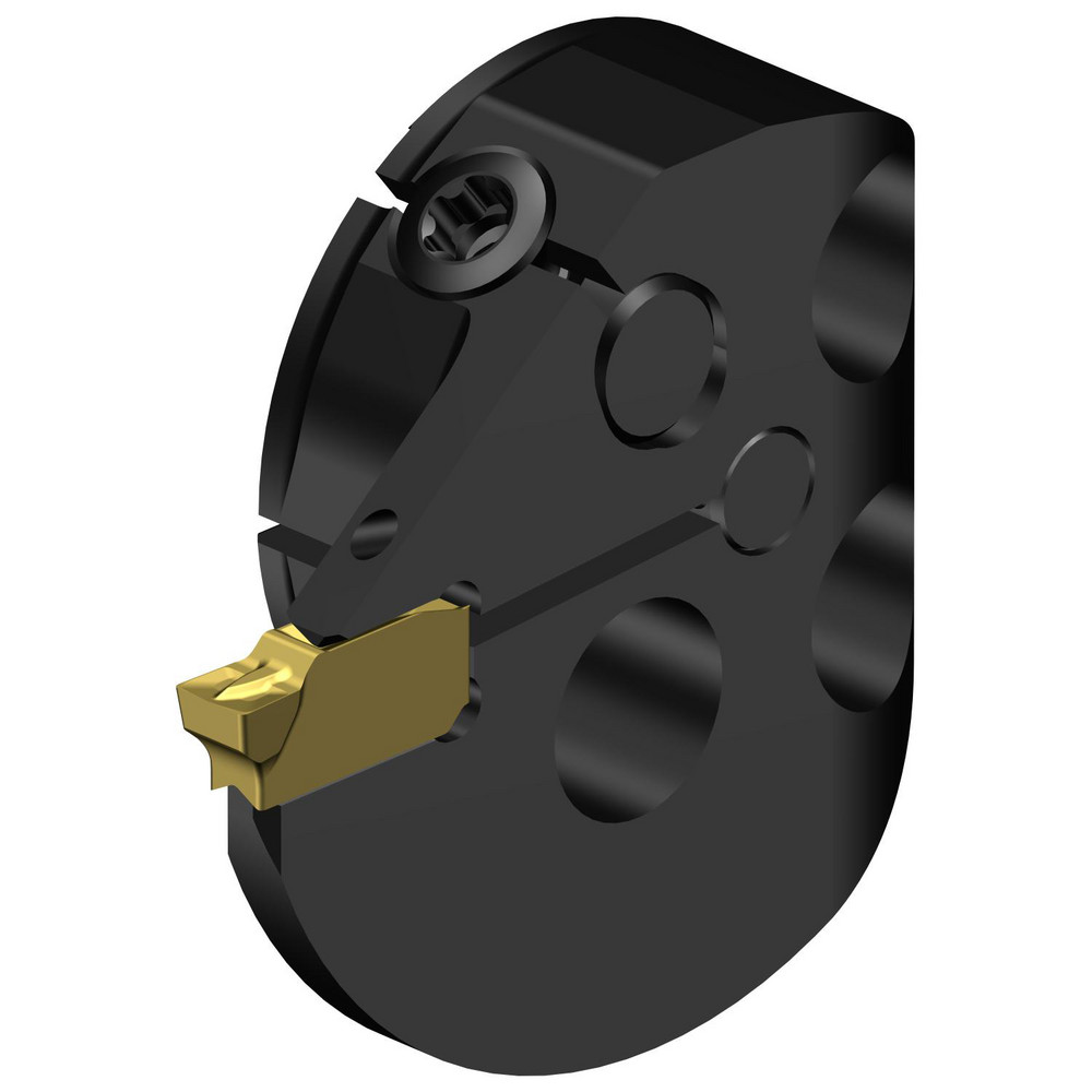 Sandvik Coromant Modular Grooving Head: Left Hand, Cutting Head, System Size 20, Uses QI-N Size G Inserts - 8323739