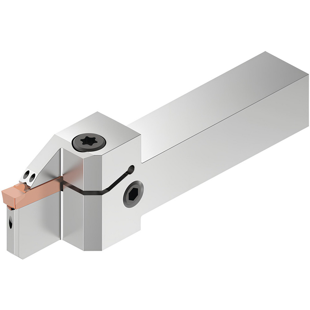 Tungaloy Indexable Grooving-Cutoff Toolholder: CTEL16-3T25-CHP, 0.098 to 0.137" Groove Width, 0.984" Max Depth of Cut, Left Hand - 6720340