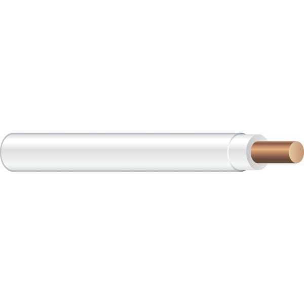 Southwire THHN, Building Wire, Copper, 12 AWG, 1C, White, Solid, 500 ft - 11588101