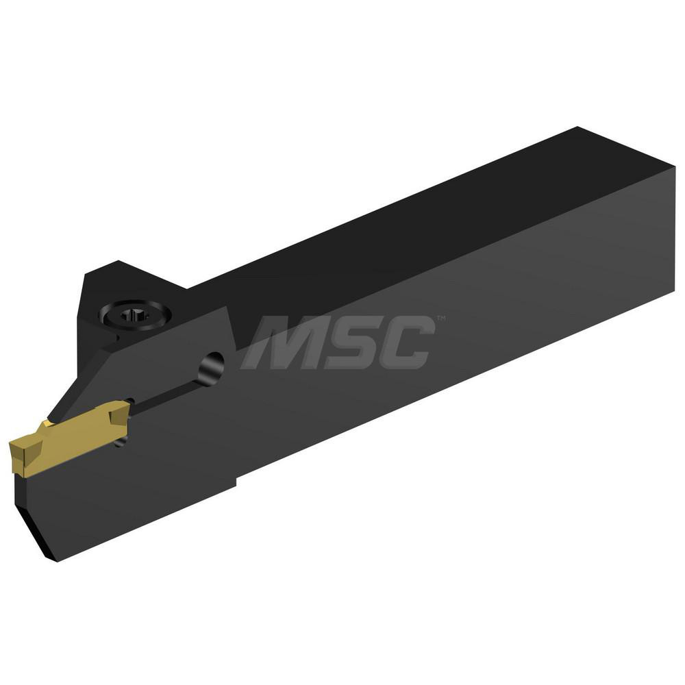 Iscar Indexable Grooving-Cutoff Toolholder: GHGR 20-3, 3 to 4 mm Groove Width, 20 mm Max Depth of Cut, Right Hand - 2800263