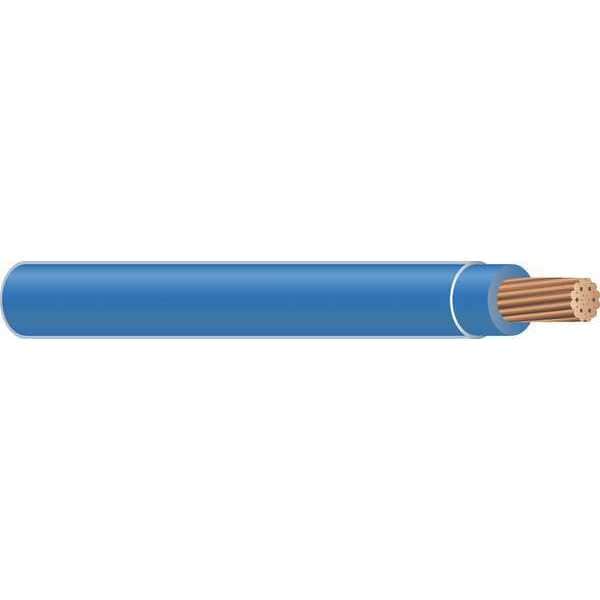 Southwire THHN, Building Wire, Copper, 10 AWG, 1C, Blue, Stranded, 500 ft - 22976501