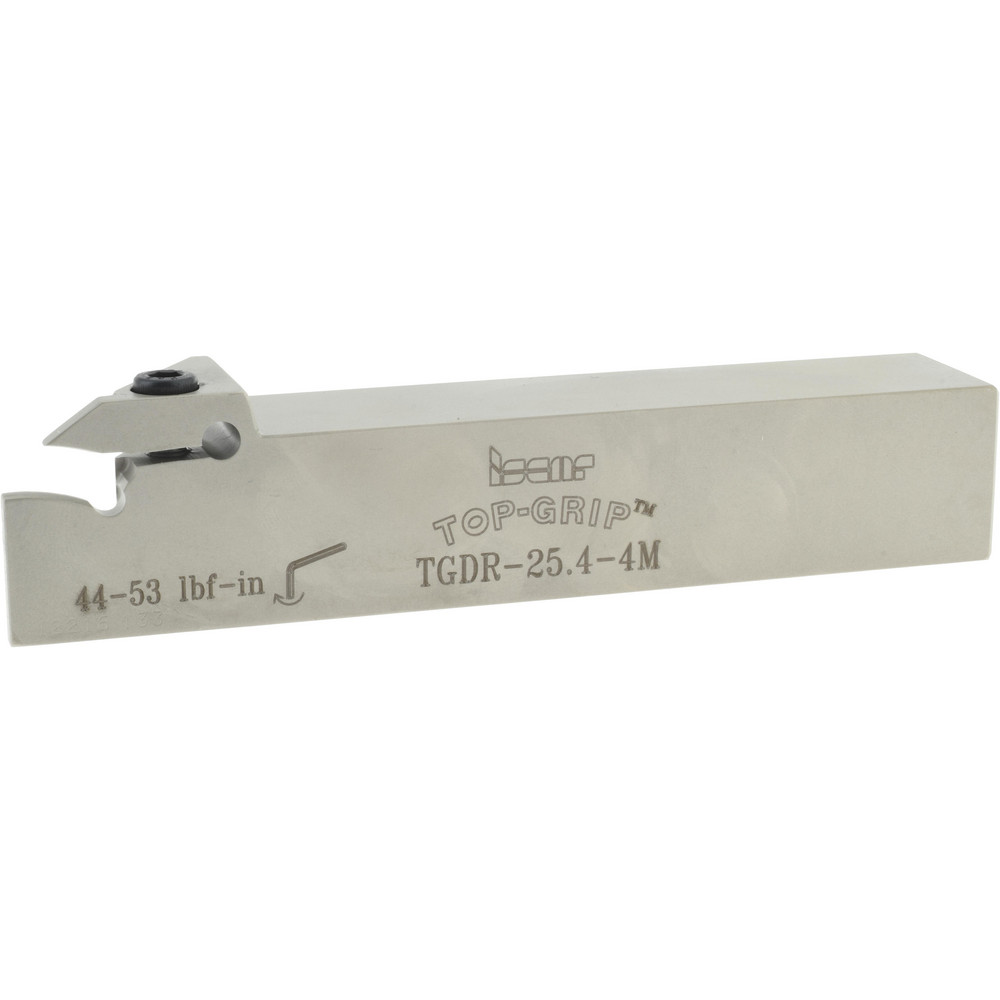 Ingersoll Cutting Tools Indexable Grooving Toolholder: TTER25.4-4-TB, 1.18" Max Workpiece Dia - 6138829