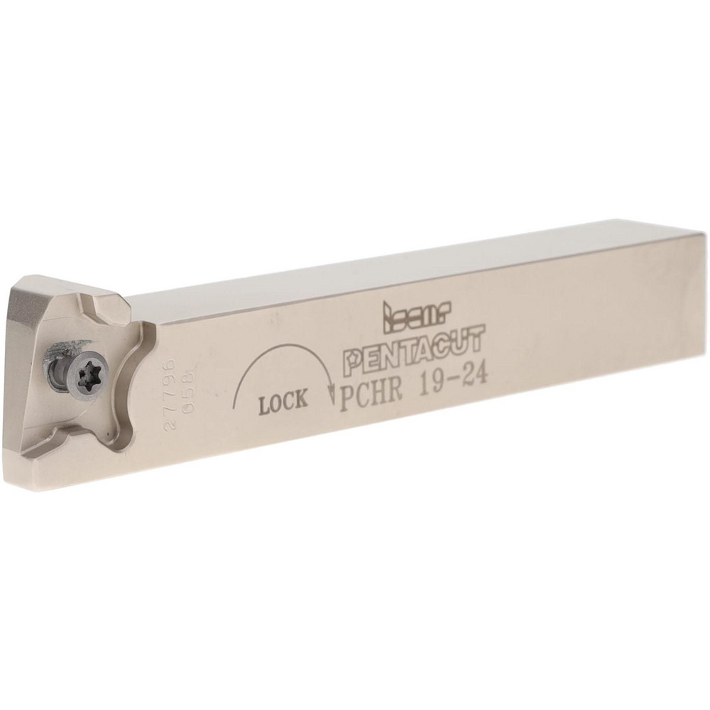 Iscar Indexable Grooving-Cutoff Toolholder: PCHL 16-24, 0.5 to 3.2 mm Groove Width, 6.5 mm Max Depth of Cut, Left Hand - 2301612