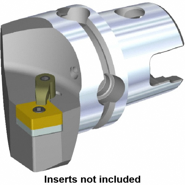 Kennametal Modular Turning & Profiling Head: Size KM50, 50 mm Head Length, Left Hand - 3738614