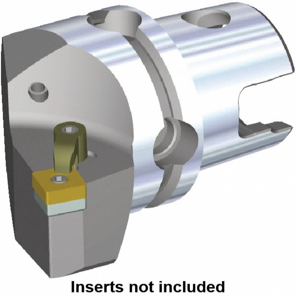 Kennametal Modular Turning & Profiling Head: Size KM50, 50 mm Head Length, Left Hand - 3738614