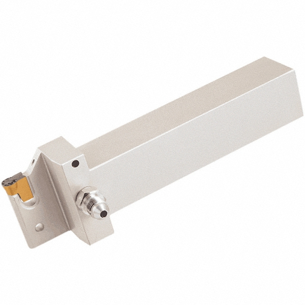 Iscar Indexable Grooving-Cutoff Toolholder: TGBHR25C12, 12 mm Max Groove Width, 25 mm Max Depth of Cut, Right Hand - 2801600