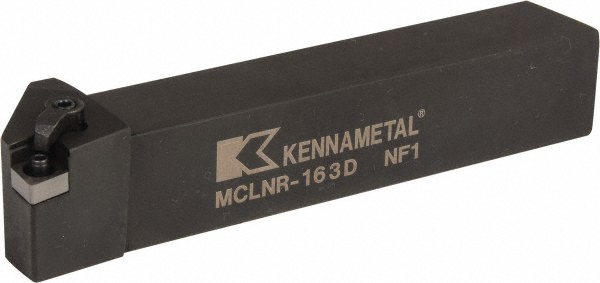 Kennametal Indexable Turning Toolholder: MCLNR163D, Clamp & Screw - 1096069