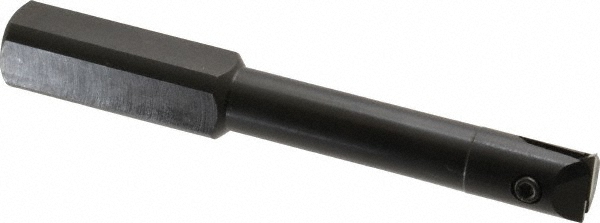 APT Indexable Boring Bar: LB10S 1/2 X3 1/2 INDEX, 5/8" Min Bore, 1/2" Shank Dia - LB10S