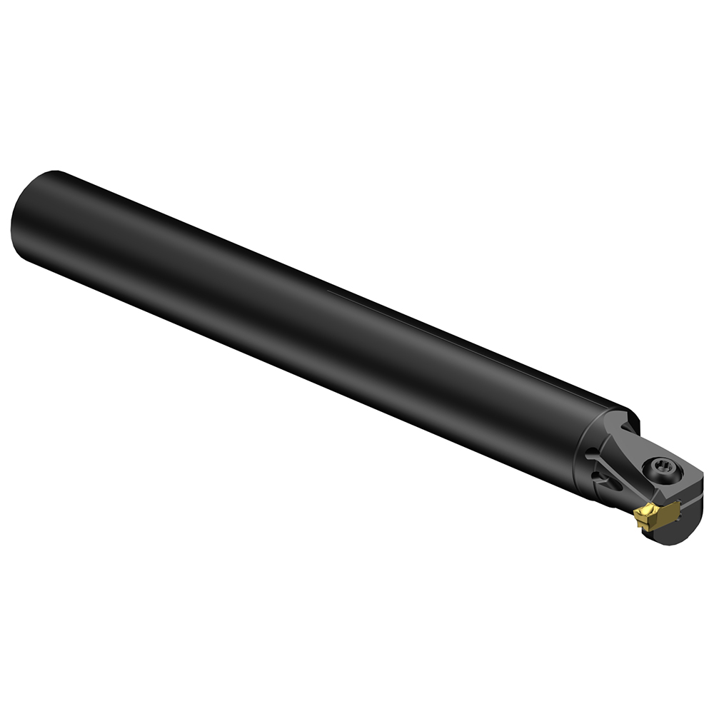 Sandvik Coromant Indexable Boring Bar: QI-RAGH05C12-18, 0.709" Min Bore Dia, Right Hand Cut, 3/4" Shank Dia - 7993593