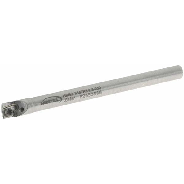 Hertel Indexable Boring Bar: HBBC-S250R5-3.0-285, 0.2850" Min Bore, Right Hand, Steel - H59868133