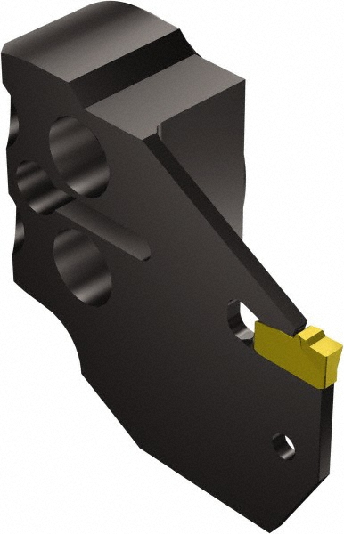 Sandvik Coromant Modular Grooving Head: Right Hand, Cutting Head, System Size 40, Uses 570-xxR/L151.21 Inserts - 5764675