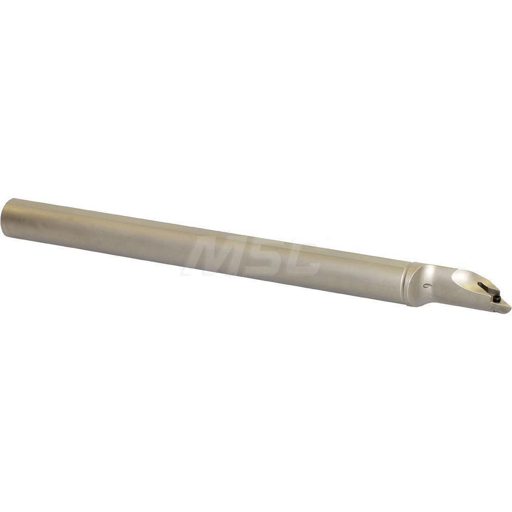 Kyocera Indexable Boring Bar: A12SSVJBR2AE, 0.984" Min Bore Dia, Right Hand Cut, 3/4" Shank Dia, 52 ° Lead Angle, Steel - THC14031