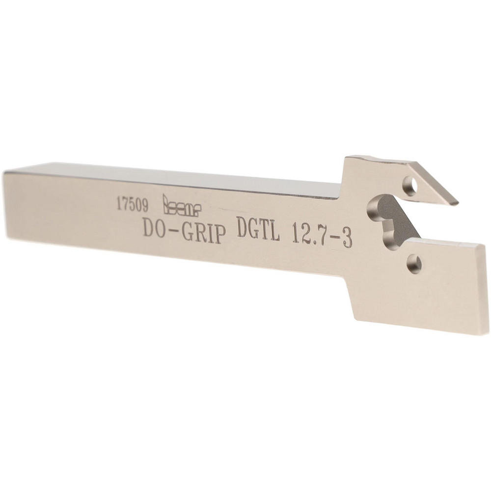 Iscar Indexable Grooving-Cutoff Toolholder: DGTL25B3D40, 3 to 3.18 mm Groove Width, 20 mm Max Depth of Cut, Left Hand - 2301403
