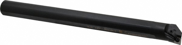 Hertel Indexable Boring Bar: A20MCLNR4 1-1/4", 1.4700" Min Bore, Right Hand, -5 deg Lead, Steel - 7000016