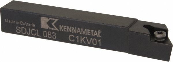 Kennametal Indexable Turning Toolholder: STGPR082V, Screw - 1095589
