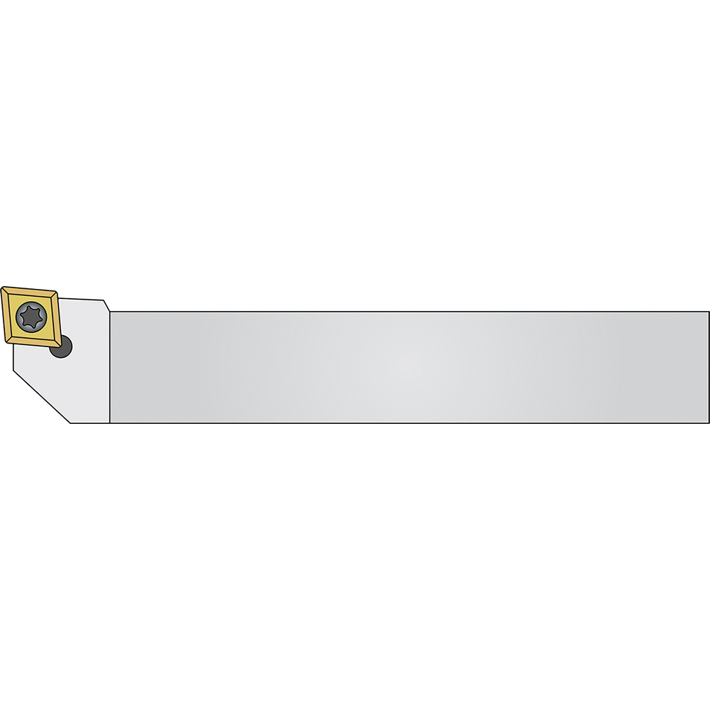 Seco Indexable Turning Toolholder: CFIL 063 03B, 90.0 deg Lead Angle, Clamp & Screw - 00002800