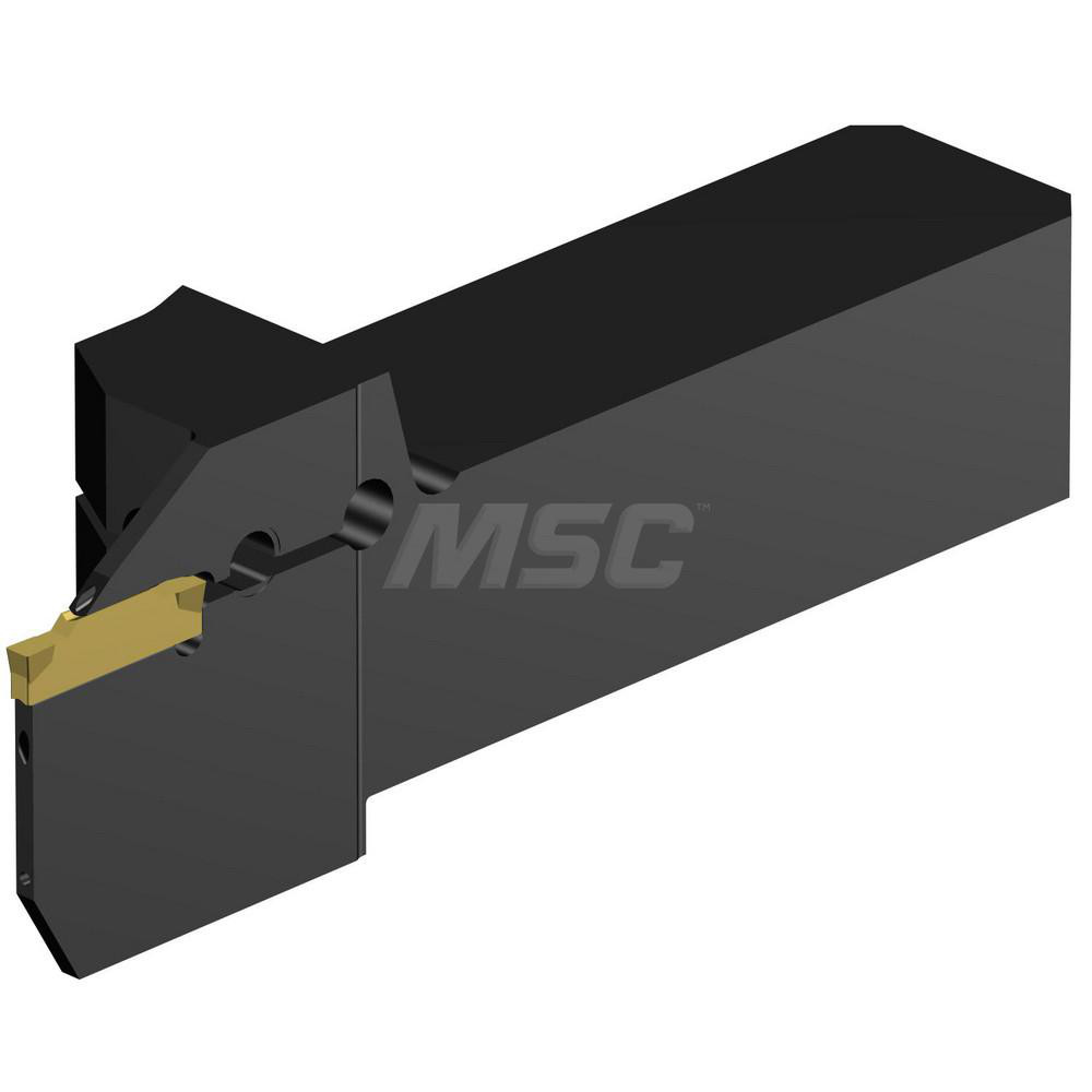 Sandvik Coromant Indexable Grooving Toolholder: QS-RF123F059-08B, Internal or External, Right Hand, 1.18" Max Workpiece Dia - 5926278