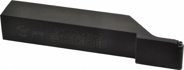 Walter Indexable Turning Toolholder: SRGCL16-3B, 90.0 deg Lead Angle, Screw - 5523037