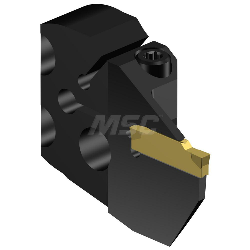 Sandvik Coromant Modular Grooving Head: Left Hand, Cutting Head, System Size 32, Uses N123 Size F Inserts - 5764595