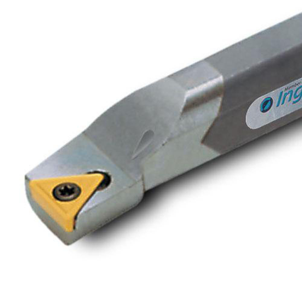 Ingersoll Cutting Tools Indexable Boring Bar: A08M-STFCR-2, 5/8" Min Bore, 1/2" Shank Dia, 91 deg Lead, Steel - 6119605
