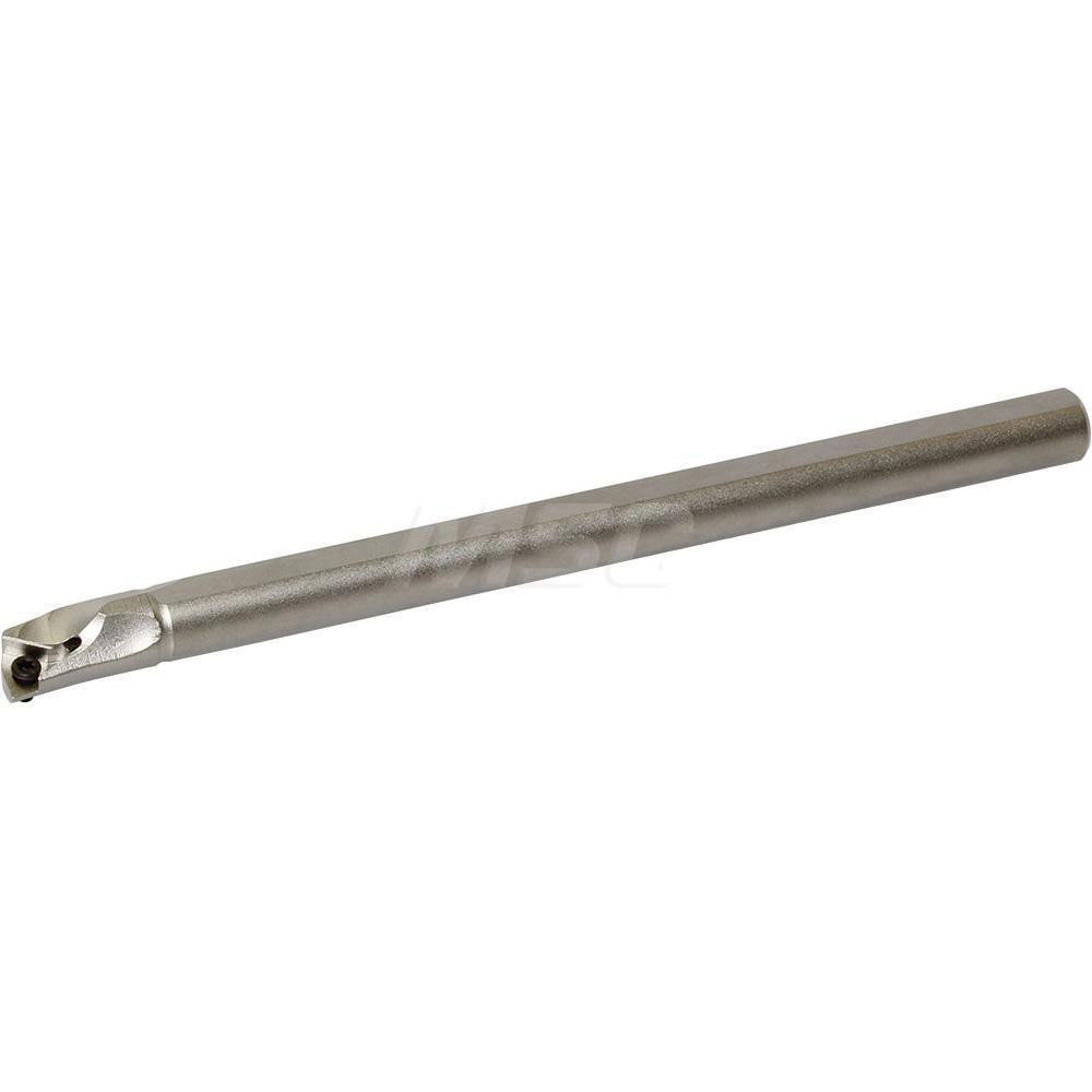 Kyocera Indexable Boring Bar: A06MSWUBR15AE, 0.4720" Min Bore, Right Hand, 3 deg Lead, Steel - THC14045
