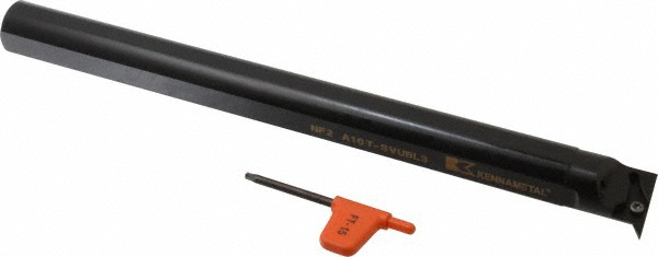Dorian Tool Indexable Boring Bar: S16T-MDUNL-3, 1.3000" Min Bore, Left Hand, 3 deg Lead - 73310155067