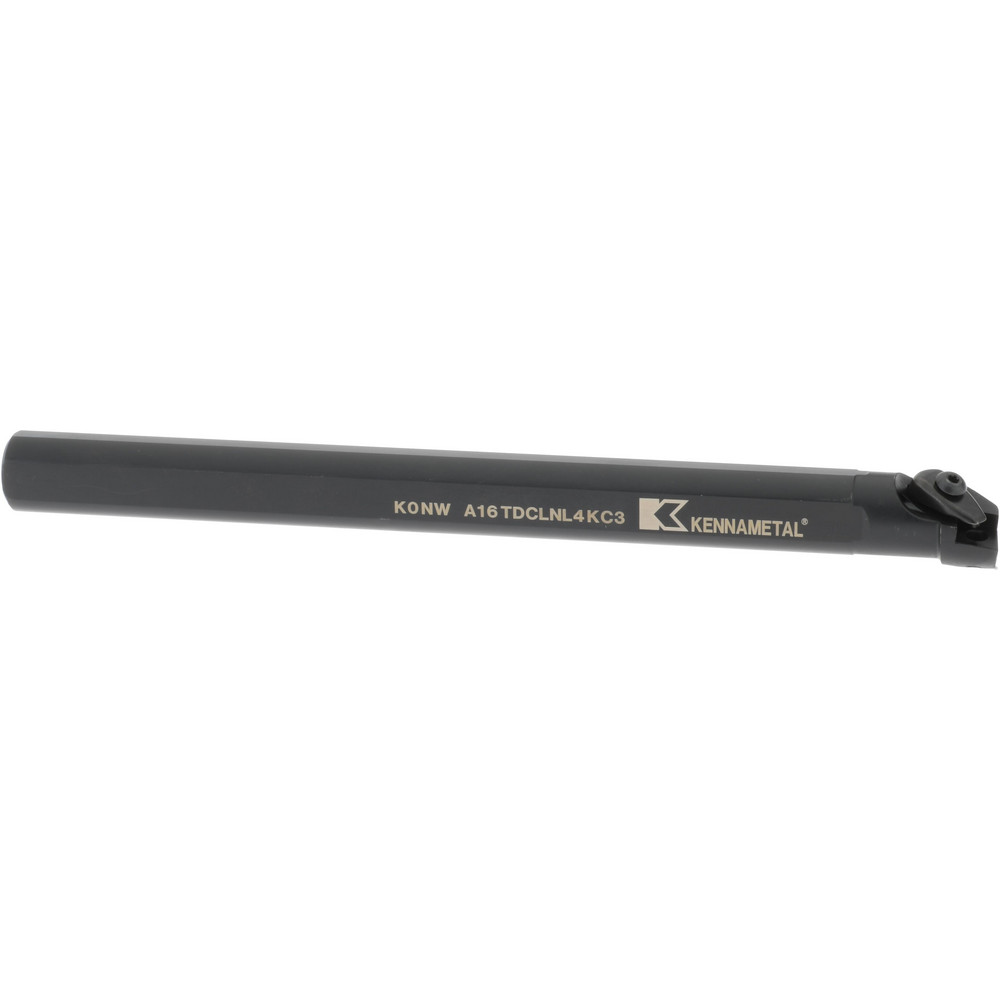 Kennametal Indexable Boring Bar: A16STFPR3, 30.48 mm Min Bore, Right Hand, 25.40 mm Shank Dia, Steel - 1094661
