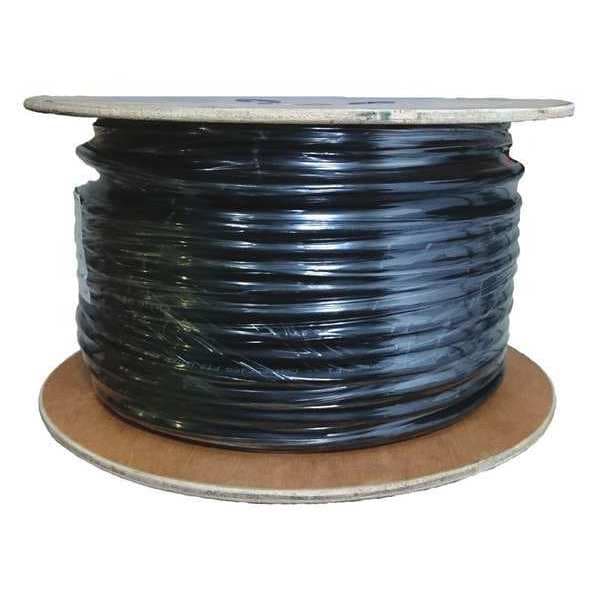 Zoro Select Portable Cord, SJOOW, 16 AWG, 3 C, Black, EPDM Rubber, Stranded, 300V, Indoor/Outdoor - 3045300154