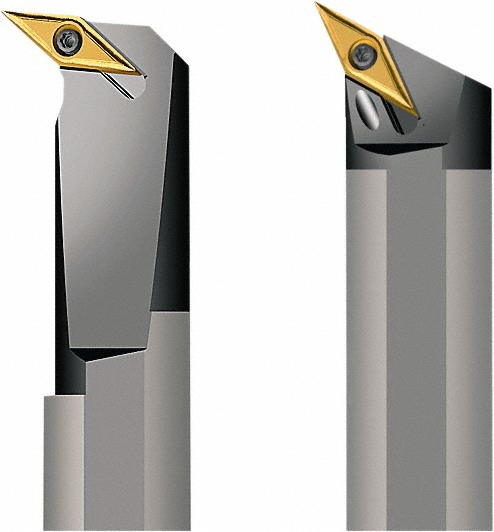 Seco Indexable Boring Bar: A16-PVPNR-2.5, 1.3000" Min Bore, Right Hand, 117.5 deg Lead, Steel - 00015234
