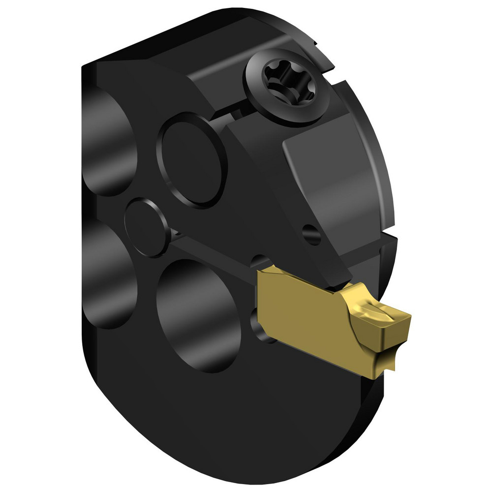 Sandvik Coromant Modular Grooving Head: Right Hand, Cutting Head, System Size 40, Uses QI-N Size J Inserts - 8222622