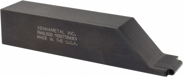Kennametal Indexable Boring Bar: A08RSCLCR2, 15.24 mm Min Bore, Right Hand, 12.70 mm Shank Dia, -5 deg Lead, Steel - 1328584