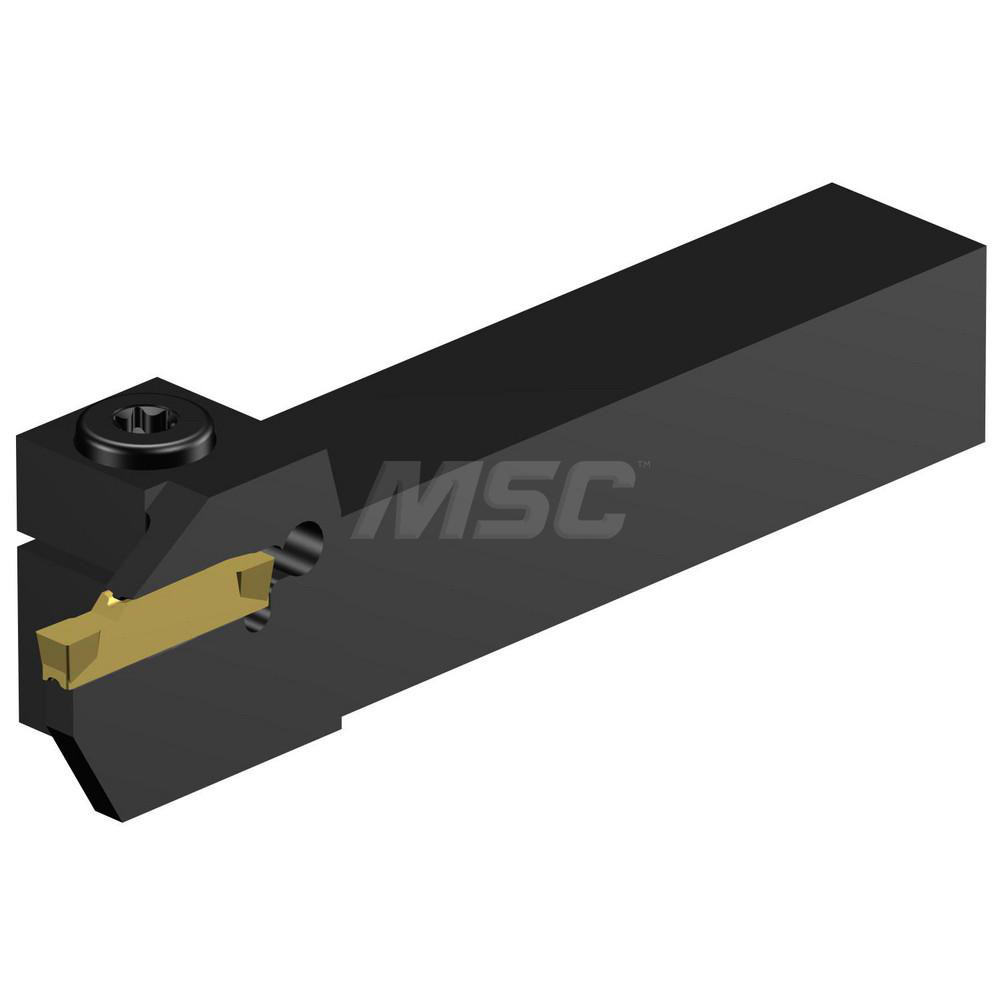 Sandvik Coromant Indexable Grooving-Cutoff Toolholder: RF123G040-16B, 3 to 4 mm Groove Width, 10.16 mm Max Depth of Cut, Right Hand - 5740838