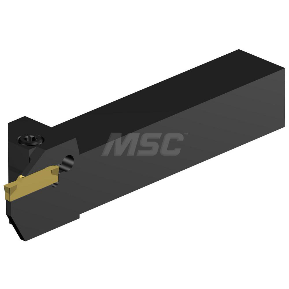 Sandvik Coromant Indexable Grooving-Cutoff Toolholder: RF123G040-16B, 3 to 4 mm Groove Width, 10.16 mm Max Depth of Cut, Right Hand - 5740838