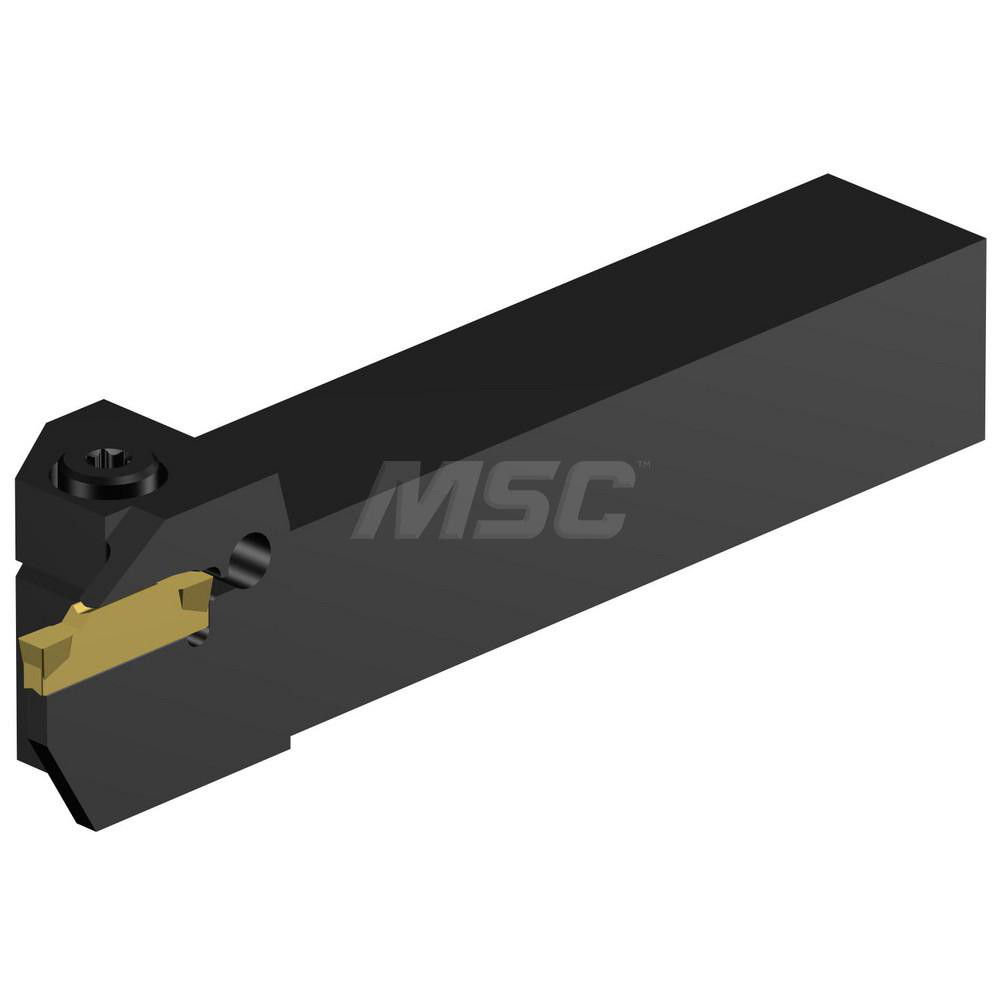 Sandvik Coromant Indexable Grooving-Cutoff Toolholder: RF123G040-16B, 3 to 4 mm Groove Width, 10.16 mm Max Depth of Cut, Right Hand - 5740838