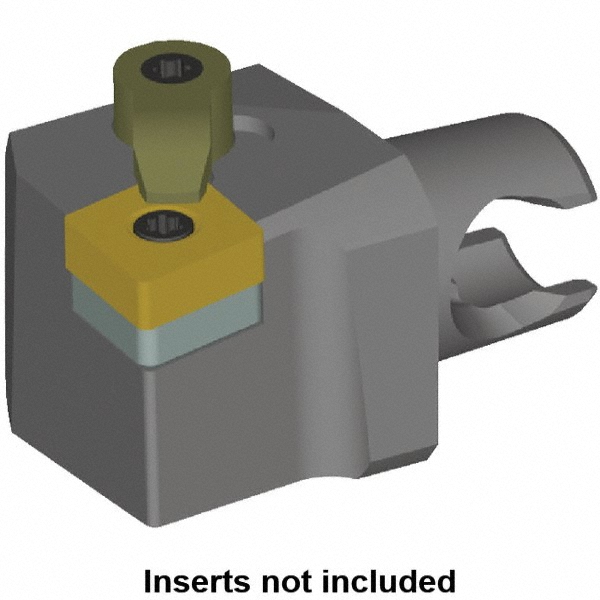 Kennametal Modular Turning & Profiling Head: Size KM20, 25 mm Head Length, Right Hand - 3487538
