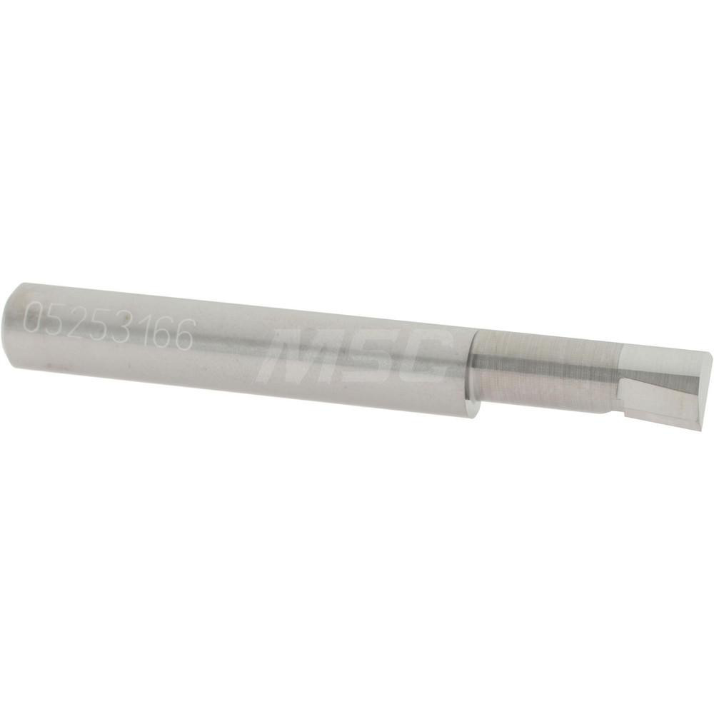 Kennametal Indexable Boring Bar: E12SSCLCR3, 23.62 mm Min Bore, Right Hand, 19.05 mm Shank Dia, 5 deg Lead, Solid Carbide - 2598700