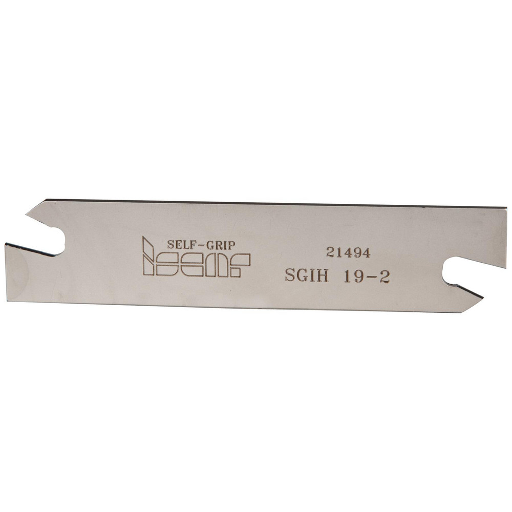 Iscar LOGIQFGRIP Style TGTBQ, 61mm Blade Height, 150mm OAL, 64mm OAH, Indexable Cutoff Blade Tool Block - 3367528