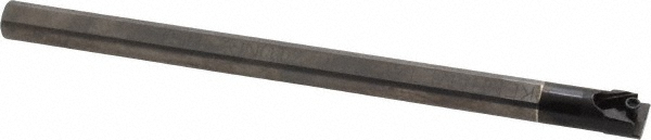 Kennametal Indexable Boring Bar: A0610STUNR2, 12.19 mm Min Bore, Right Hand, 15.88 mm Shank Dia, Steel - 1094735