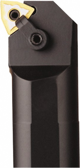 Seco Indexable Boring Bar: A32-MVUNR-4, 3.2500" Min Bore, Right Hand, 93 deg Lead, Steel - 00041112
