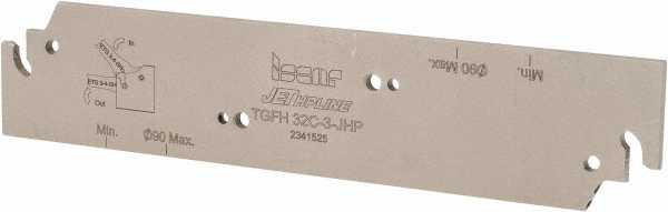 Iscar TGFH Double End Neutral Indexable Cutoff Blade, Holder not included - 2301743
