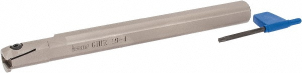 Ingersoll Cutting Tools Indexable Grooving Toolholder: TXFL25.4, 0.472" Max Workpiece Dia - 6210632